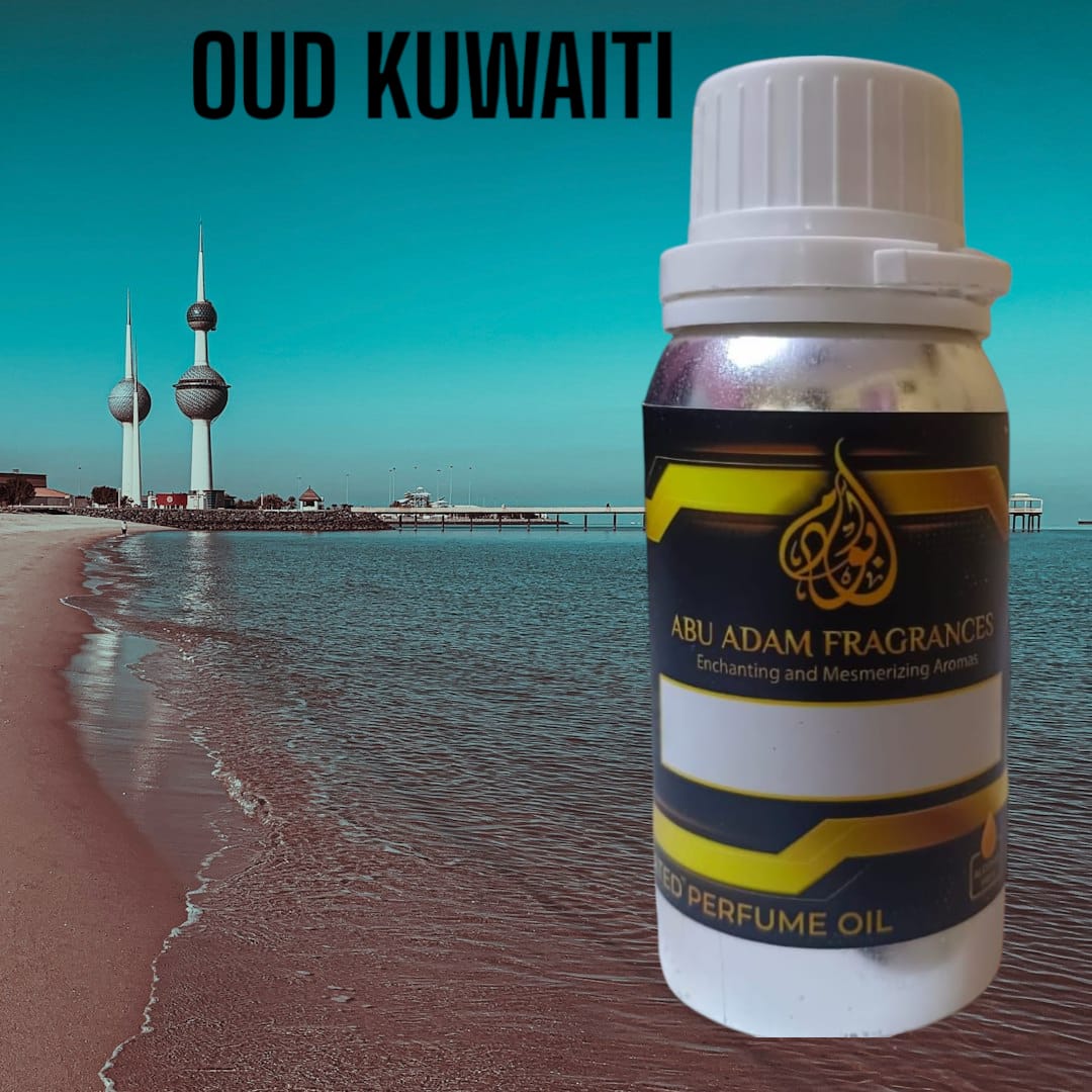 Oud Kuwaiti by Abu Adam Fragrances, Concentrated Perfume Oil, 100 ml sealed pack, Alcohol-Free, Unisex Attar, organic attar oil.