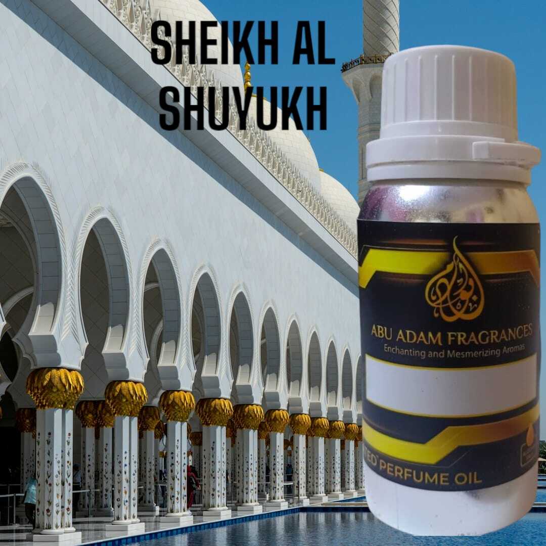 sheikh Al Shuyukh by Abu Adam Fragrances, Concentrated Perfume Oil, 100 ml sealed pack, Alcohol-Free, Unisex Attar, organic attar oil.