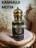 Kannauji Motia by Abu Adam, organic Concentrated Perfume Oil, 12 ml, Alcohol-Free, Unisex Attar