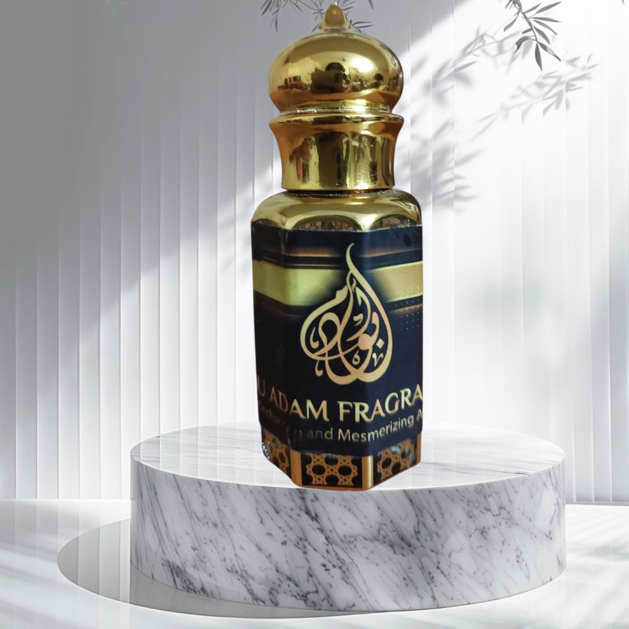 Damp Exotica by Abu Adam Concentrated Perfume Oil, 12 ml, Alcohol-Free, Unisex Attar. Genuine oud oil.